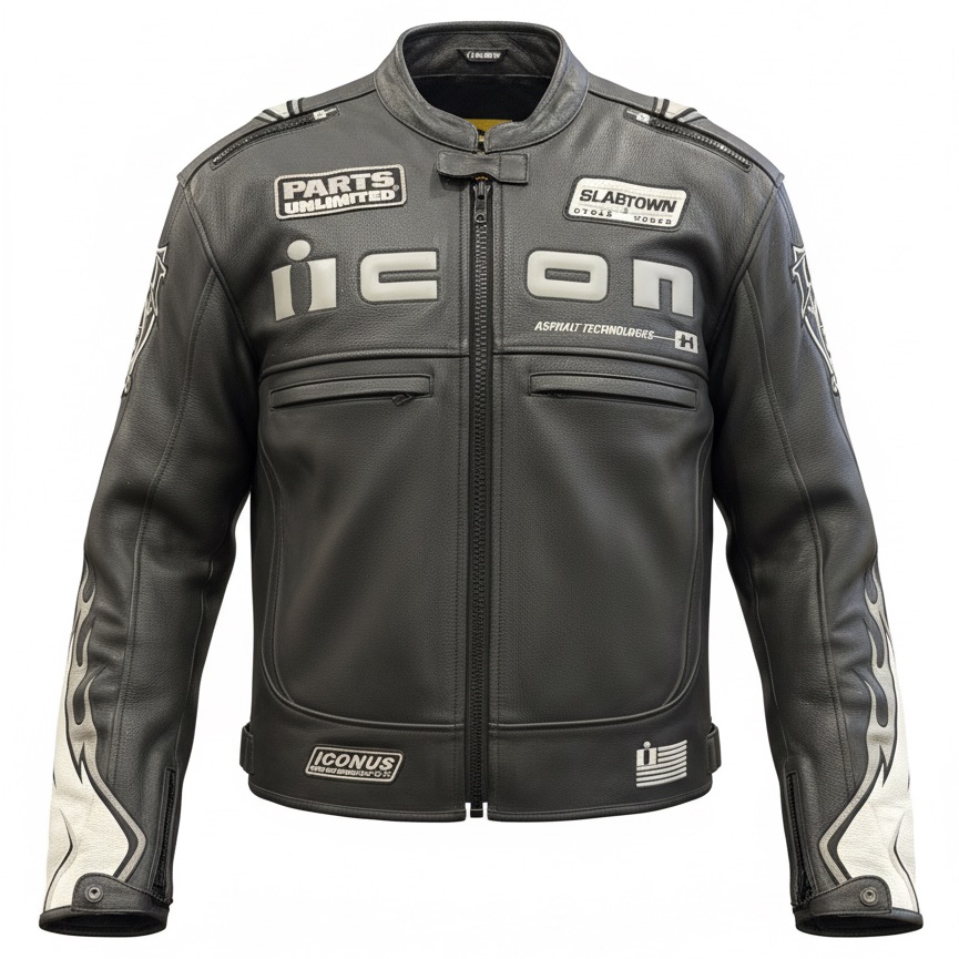 Icon Men's Black And White Performance Jacket
